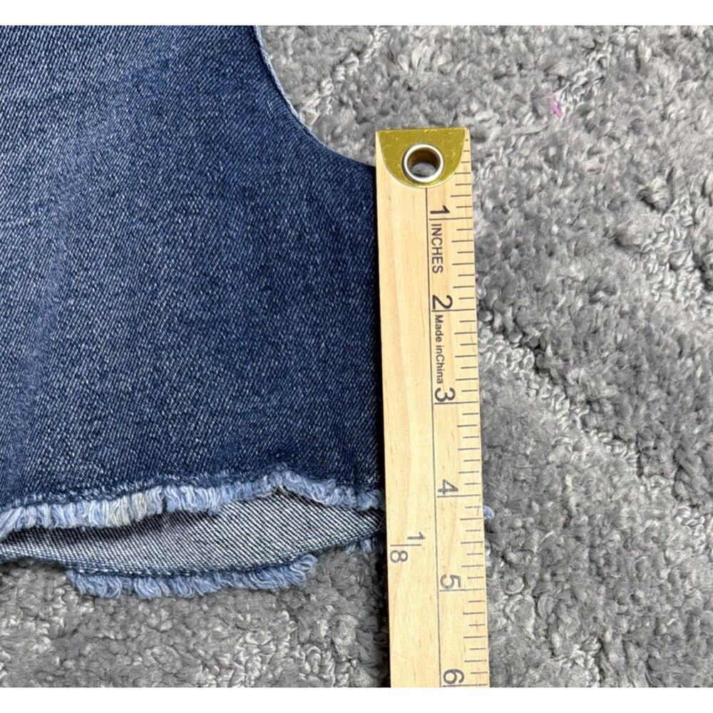 Kensie Jeans Vintage Luxe Women's The Short Size 6/28 Lesina Blue Denim Shorts - Picture 7 of 8